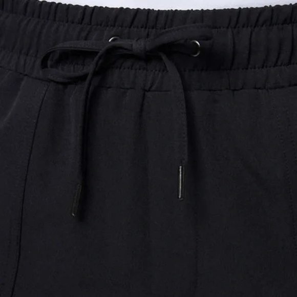 NWo Mondetta Women's Drawstring High Rise Ankle Pants Black Size M $60 5C128 - Picture 3 of 4